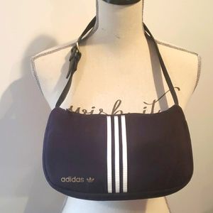ADIDAS Y2K Suede 3 Stripes Shoulder Purse